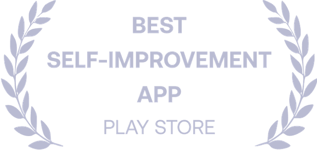 Best self-improvement app award